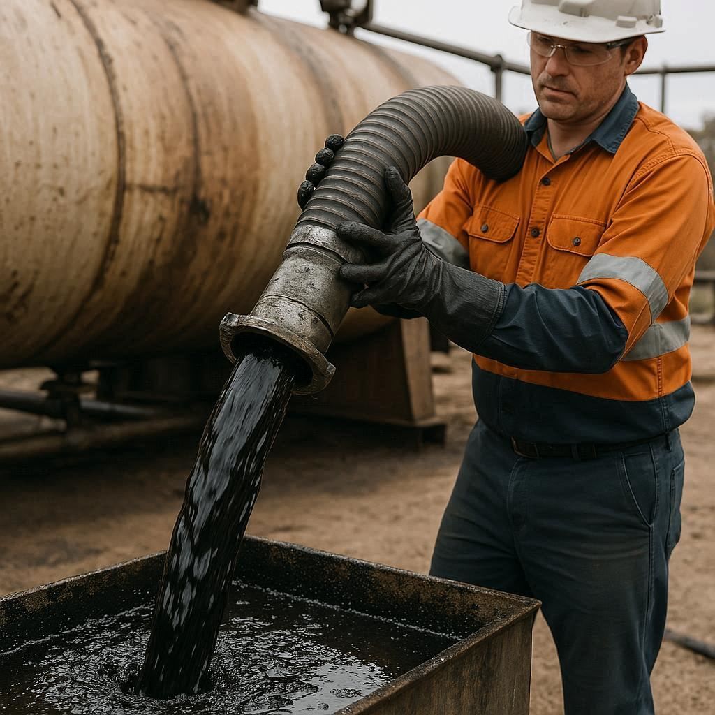 Откачка нефтепродуктов в Куровском