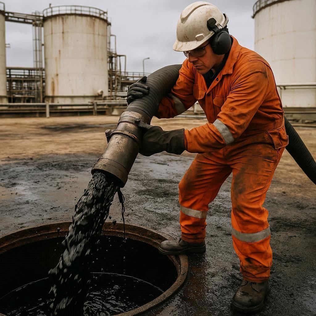 Откачка нефтепродуктов в Куровском